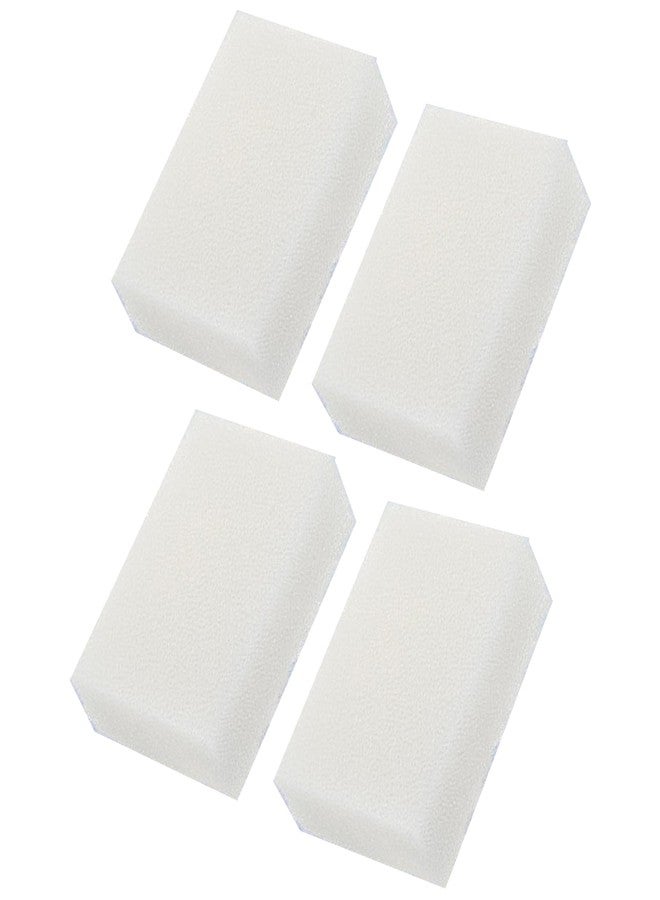 Qzbhct 4 Pcs Aquarium Bio Sponge White Foam Filter Pads Compatible with Aqua Clear 70/300 Filtration Systems - Image 1